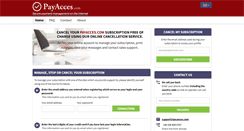 Desktop Screenshot of payacces.com