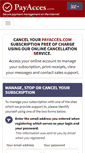 Mobile Screenshot of payacces.com